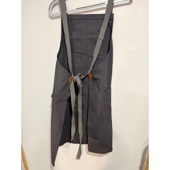 NEW Bare Bones Chef Apron Water Resistant Cotton Canvas Adjustable Apron M-XXL - Picture 3 of 3